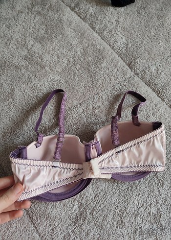 Mor Nakışlı Bohem Midi Sütyen - Görsel 3