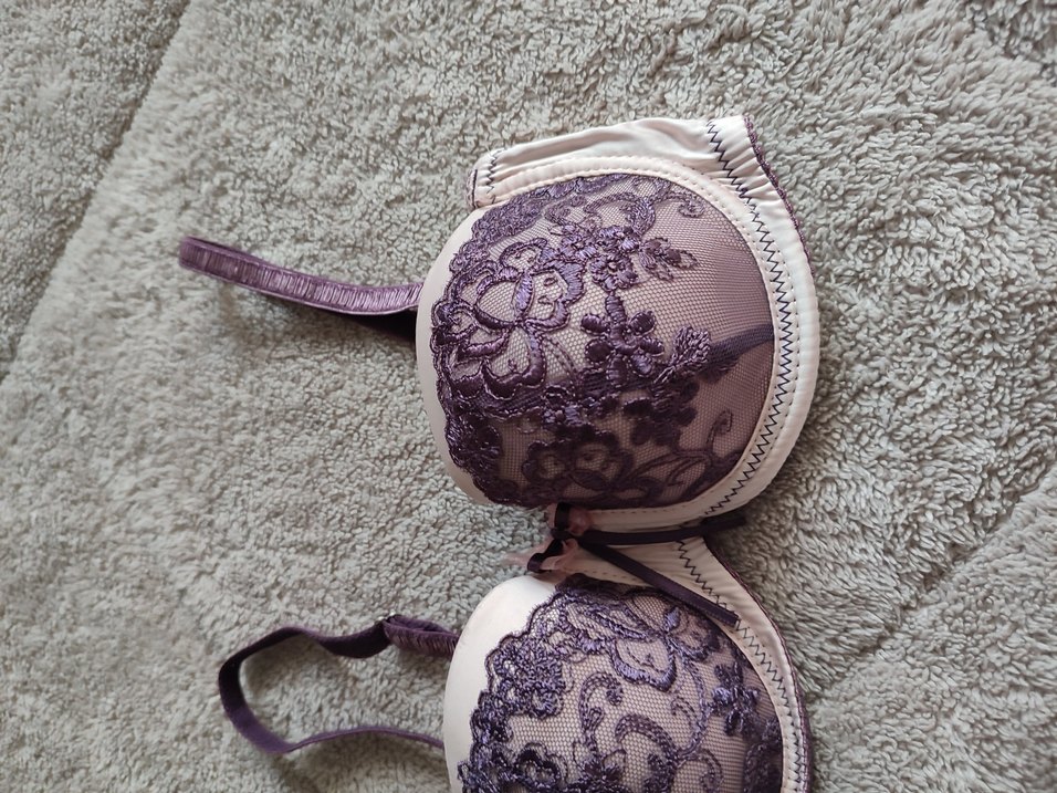 Mor Nakışlı Bohem Midi Sütyen - Görsel 2