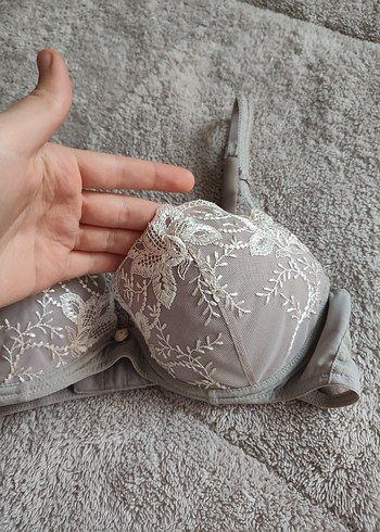 Nakışlı Bohem Bej Sütyen - Görsel 2