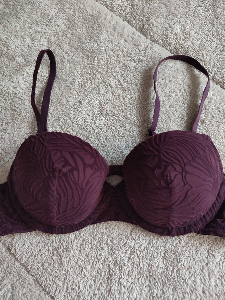 Bordo Bohem Kadın Sütyen - Görsel 2