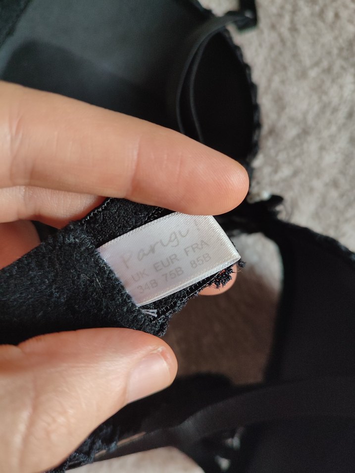 Siyah Dantel Detaylı Midi Sütyen - Görsel 4