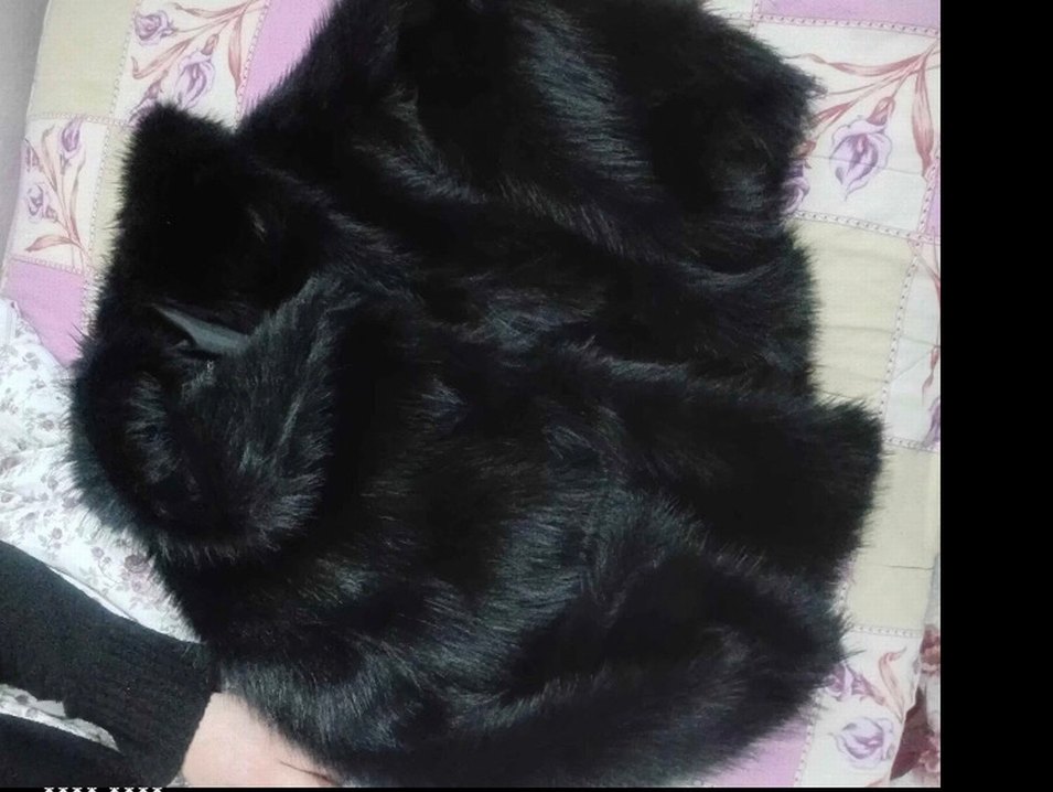 Sokak Stili Siyah Kürk Detaylı Kadın Deri Ceket - Görsel 2