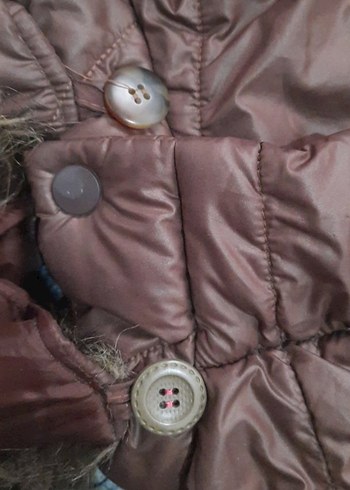 Kahverengi Kemerli Uzun Kadın Mont - Görsel 7