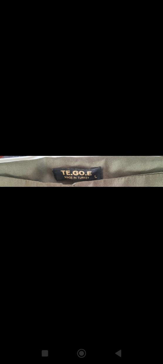 Haki renk kadın pantolon - Görsel 5