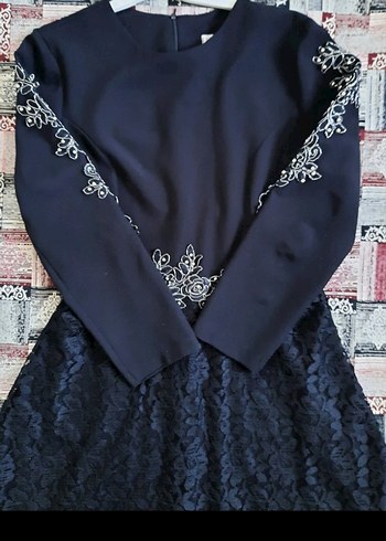 Dantel detaylı Abiye - Görsel 2