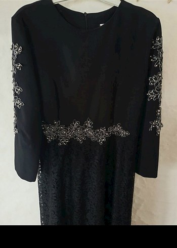 Dantel detaylı Abiye - Görsel 7