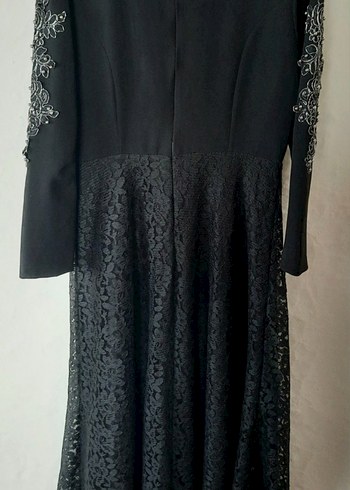 Dantel detaylı Abiye - Görsel 6