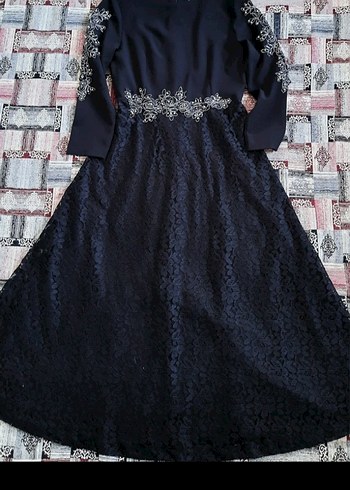 Dantel detaylı Abiye - Görsel 4