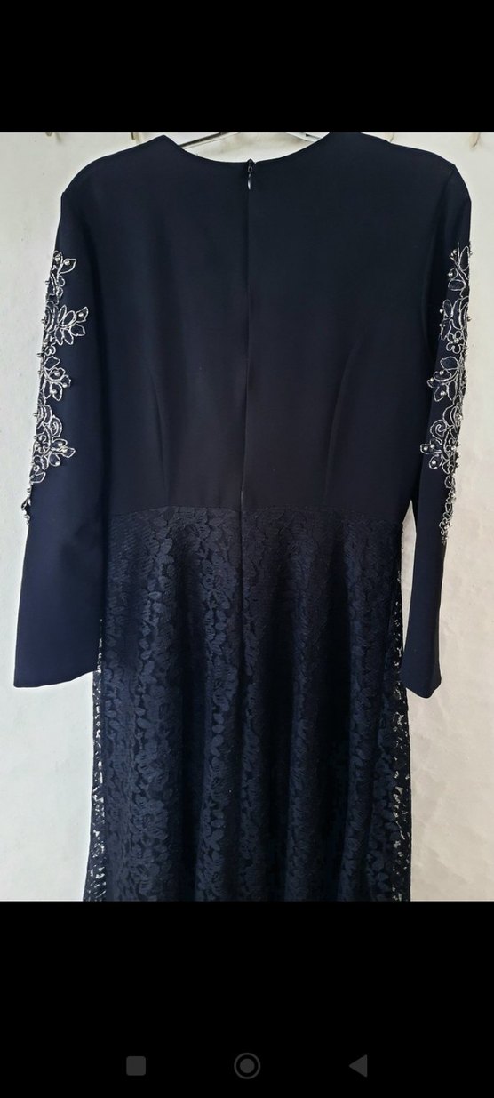 Dantel detaylı Abiye - Görsel 5