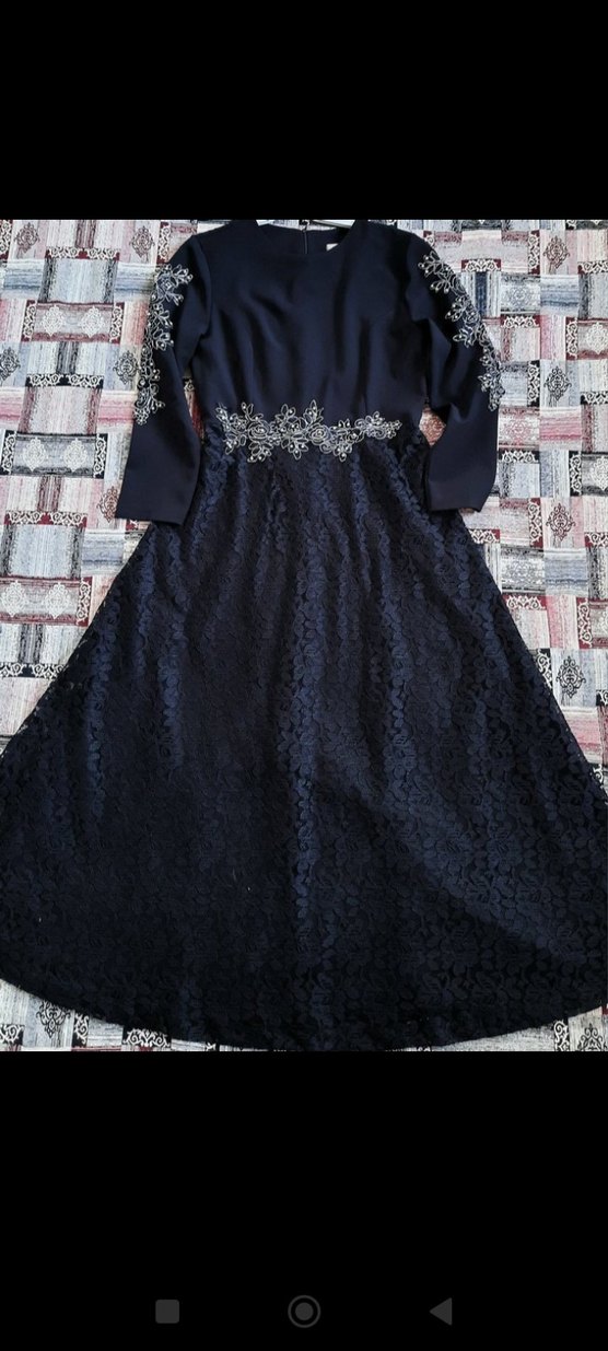 Dantel detaylı Abiye - Görsel 4