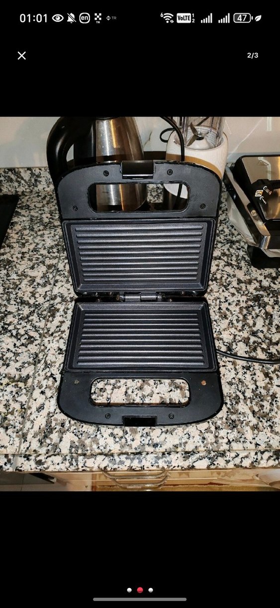 Goldmaster mini tost makinesi - Görsel 2