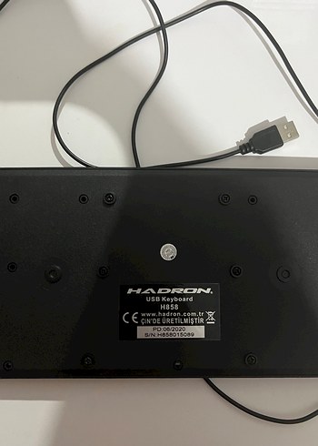 Kablolu Siyah Standart Klavye - Görsel 3