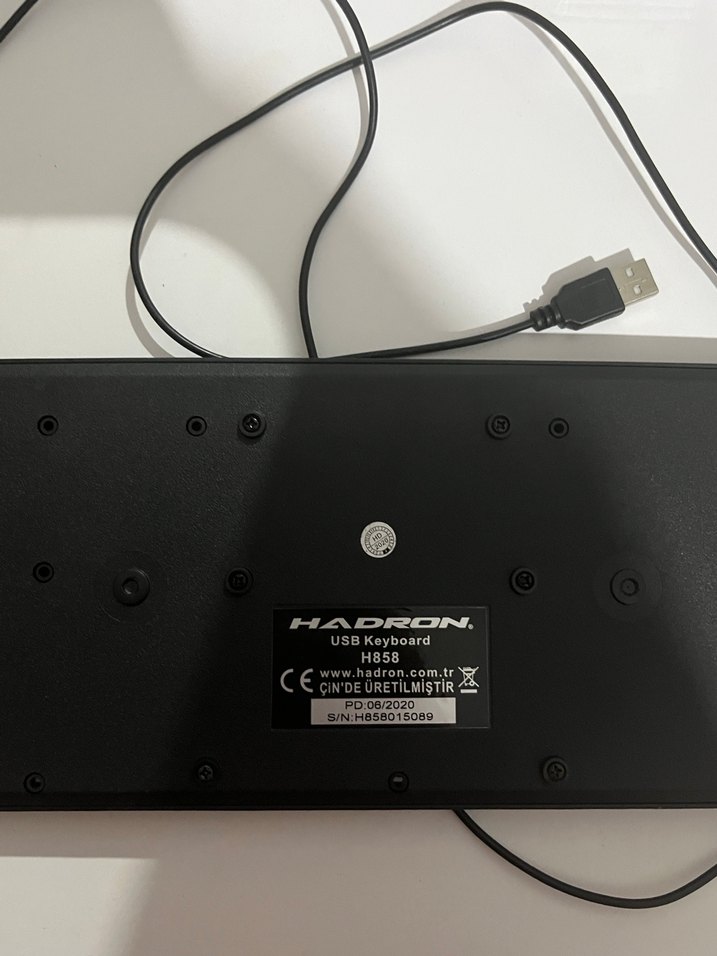 Kablolu Siyah Standart Klavye - Görsel 3