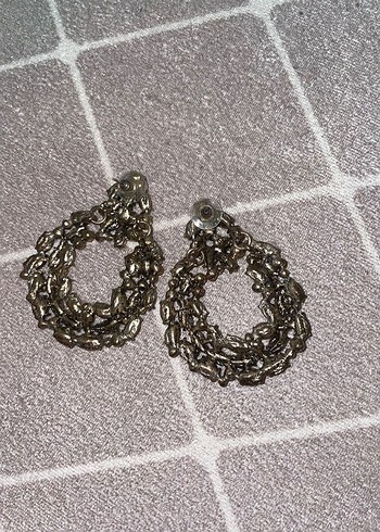 Payetli Gri Çok Renkli Uzun Bohem Kadın Kolye - Görsel 2