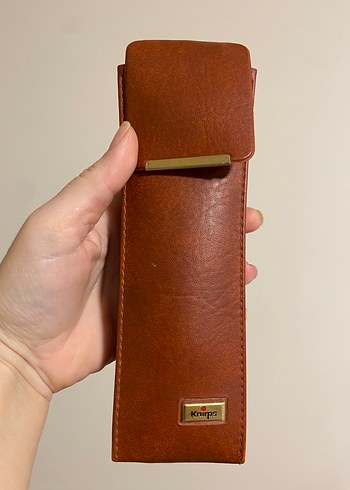 Kahverengi Vintage Kadın Şemsiye - Görsel 5