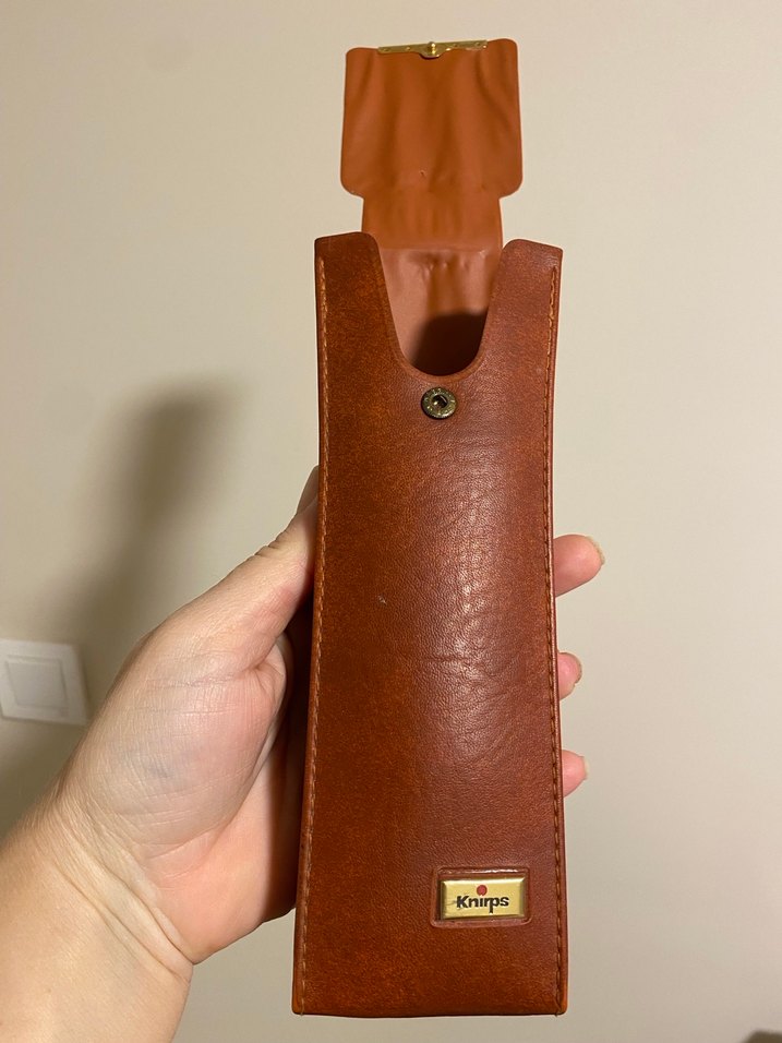 Kahverengi Vintage Kadın Şemsiye - Görsel 4