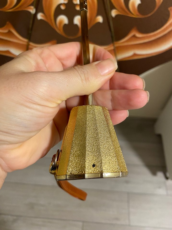 Kahverengi Vintage Kadın Şemsiye - Görsel 3