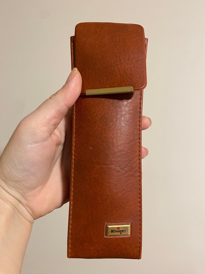 Kahverengi Vintage Kadın Şemsiye - Görsel 5