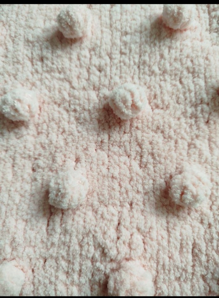 pudra rengi bebek battaniyesi - Görsel 2