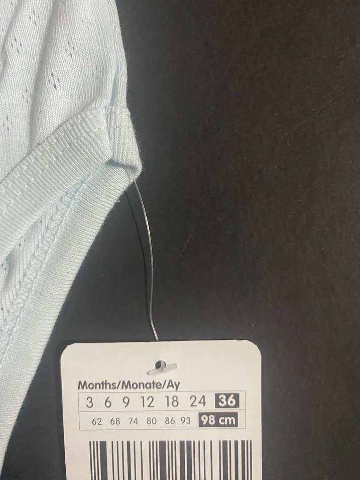 Gri Kolsuz Bebek Body - Görsel 2