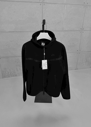 Siyah Fermuarlı Erkek ceket - Görsel 3