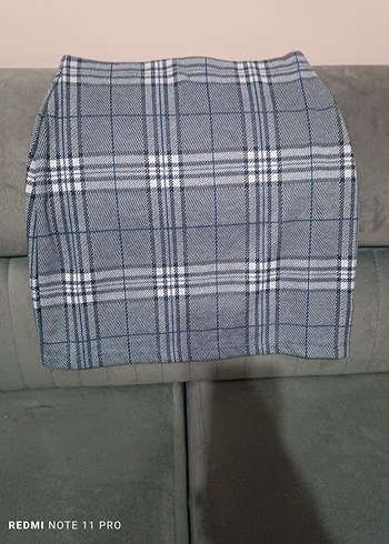 Desenli Midi Hamile Etek - Görsel 4