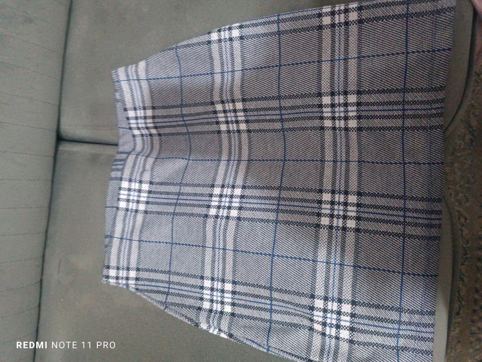 Desenli Midi Hamile Etek - Görsel 2