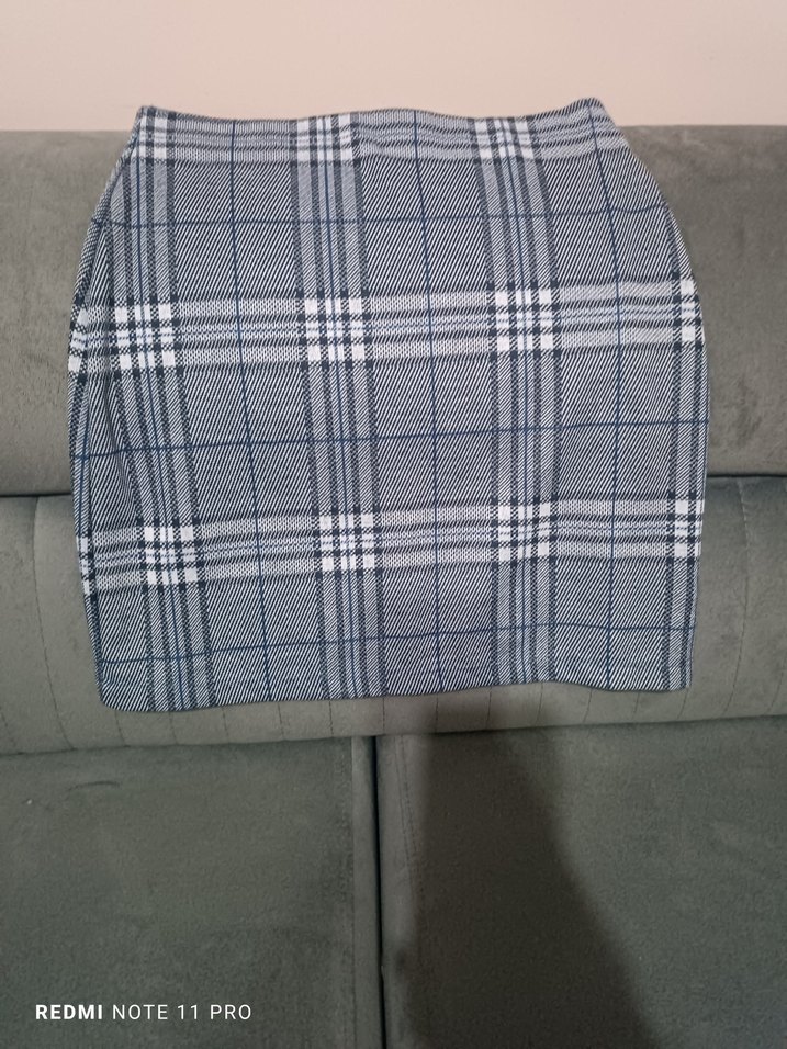 Desenli Midi Hamile Etek - Görsel 4