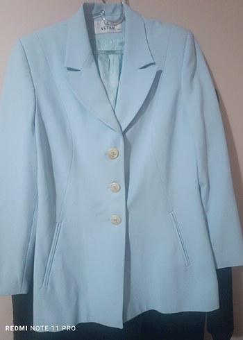 Mavi Kadın Klasik Kesim Blazer Ceket - Görsel 2