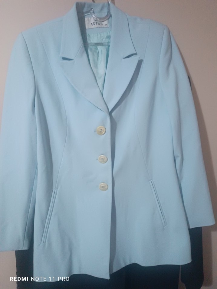 Mavi Kadın Klasik Kesim Blazer Ceket - Görsel 2