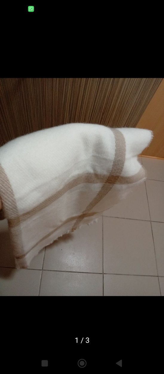 Bej Bohem Tarzı Kadın Şal - Görsel 3