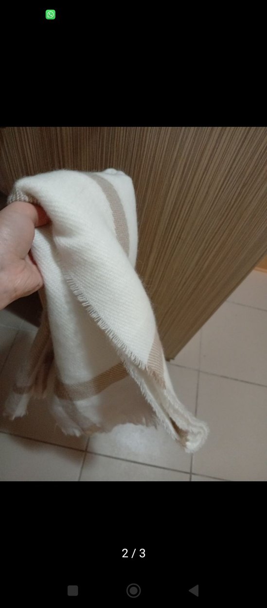 Bej Bohem Tarzı Kadın Şal - Görsel 2