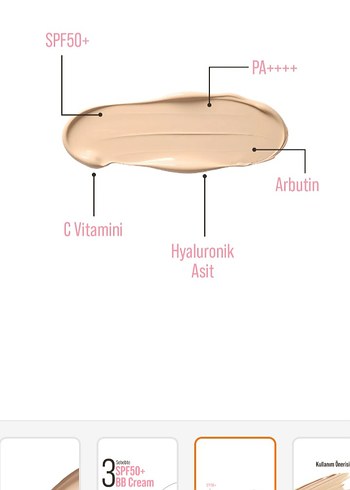 Skinsensual SPF50+ BB Krem Light 50ml - Görsel 5