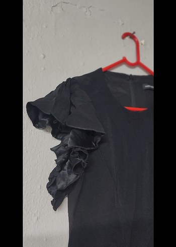 Kadın Siyah Tulum - Görsel 3