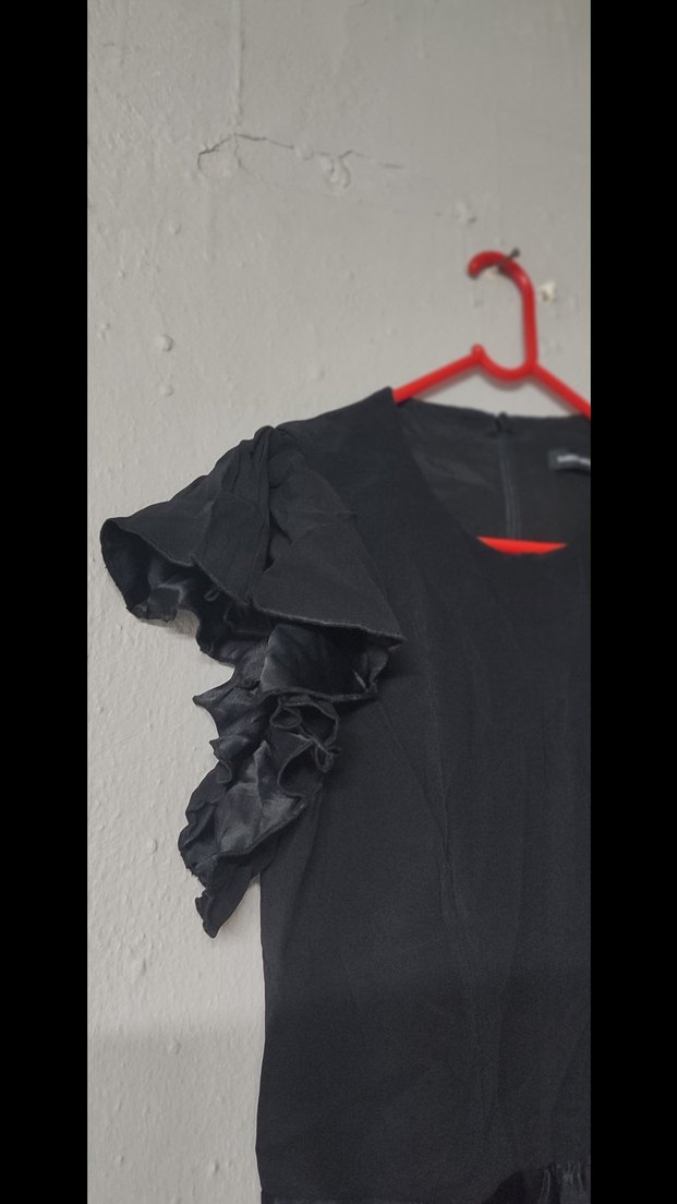 Kadın Siyah Tulum - Görsel 3