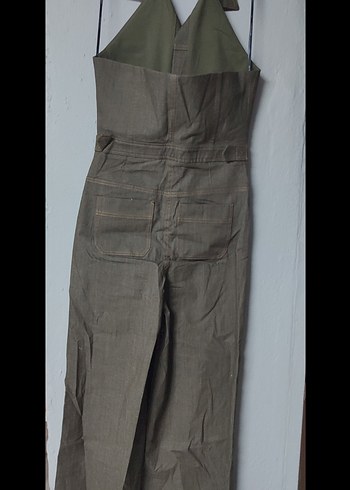 Haki Kadın Tulum - Görsel 7