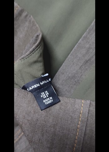 Haki Kadın Tulum - Görsel 5