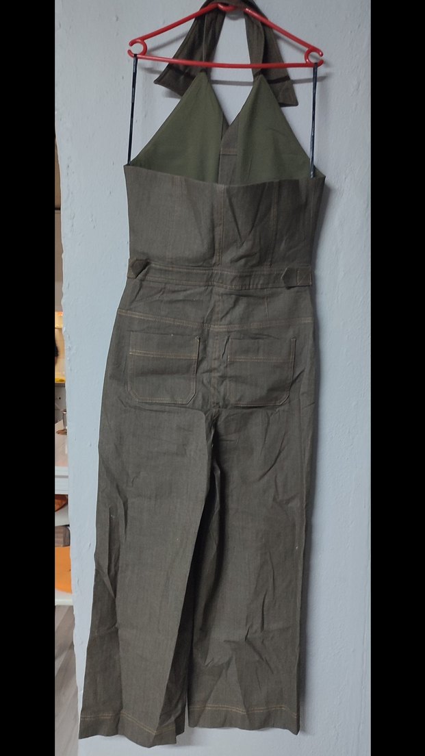 Haki Kadın Tulum - Görsel 3