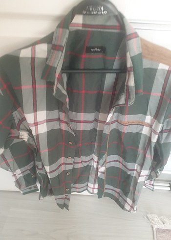 Gri Ekoseli Uzun Kollu Erkek Gömlek - Görsel 2