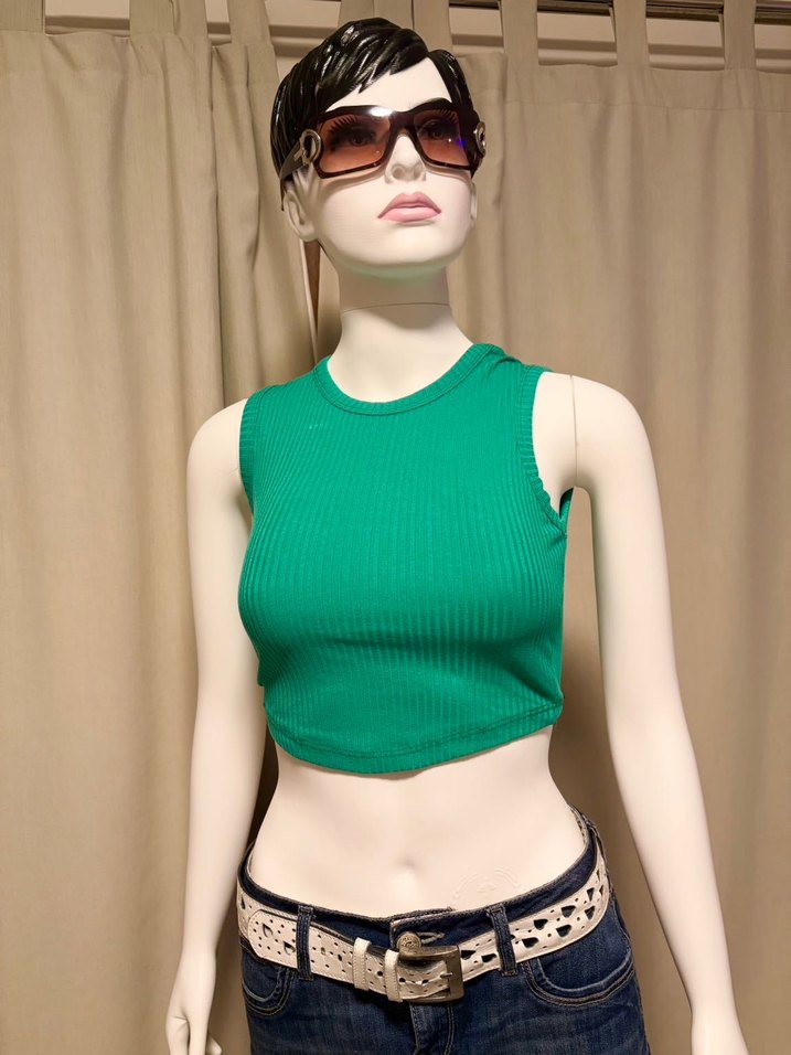 Yeşil Kısa Üst - Görsel 2