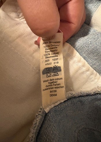 Yurtdışından yüzde yüz pamuklu etek - Görsel 6