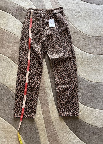 Etiketli Leopar Pantolon - Görsel 4