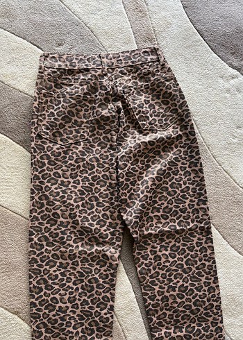 Etiketli Leopar Pantolon - Görsel 6