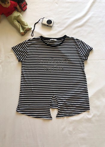 Önden Bağlamalı Tişört - Görsel 3