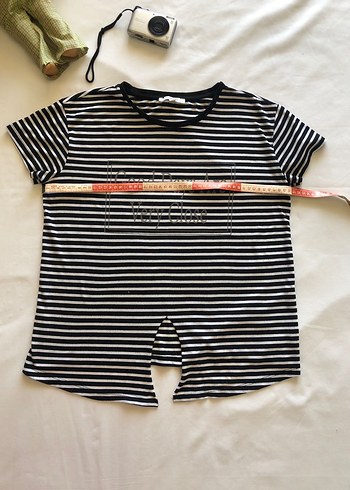 Önden Bağlamalı Tişört - Görsel 5