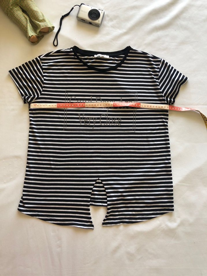 Önden Bağlamalı Tişört - Görsel 5