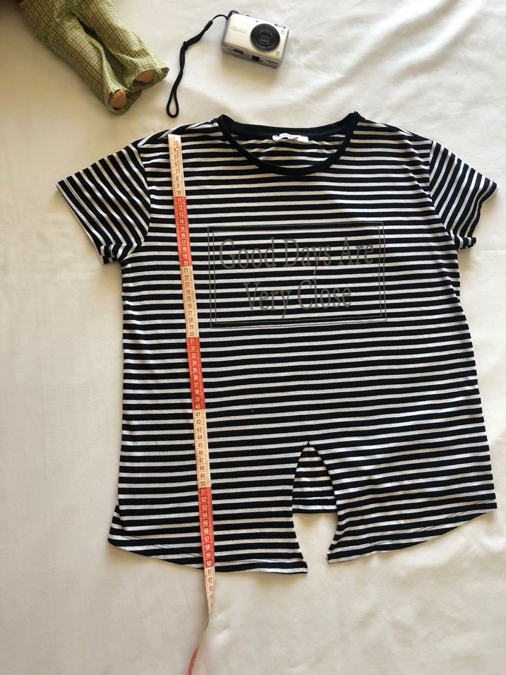 Önden Bağlamalı Tişört - Görsel 4