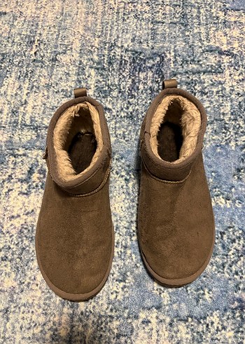 Gri İçi Yünlü Bot - Görsel 2