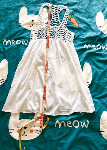 Otantik yüzde yüz pamuklu elbise - Görsel 4