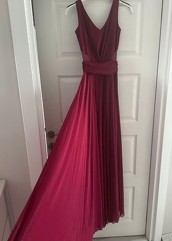 Uzun Kadın Abiye Elbise - Görsel 3